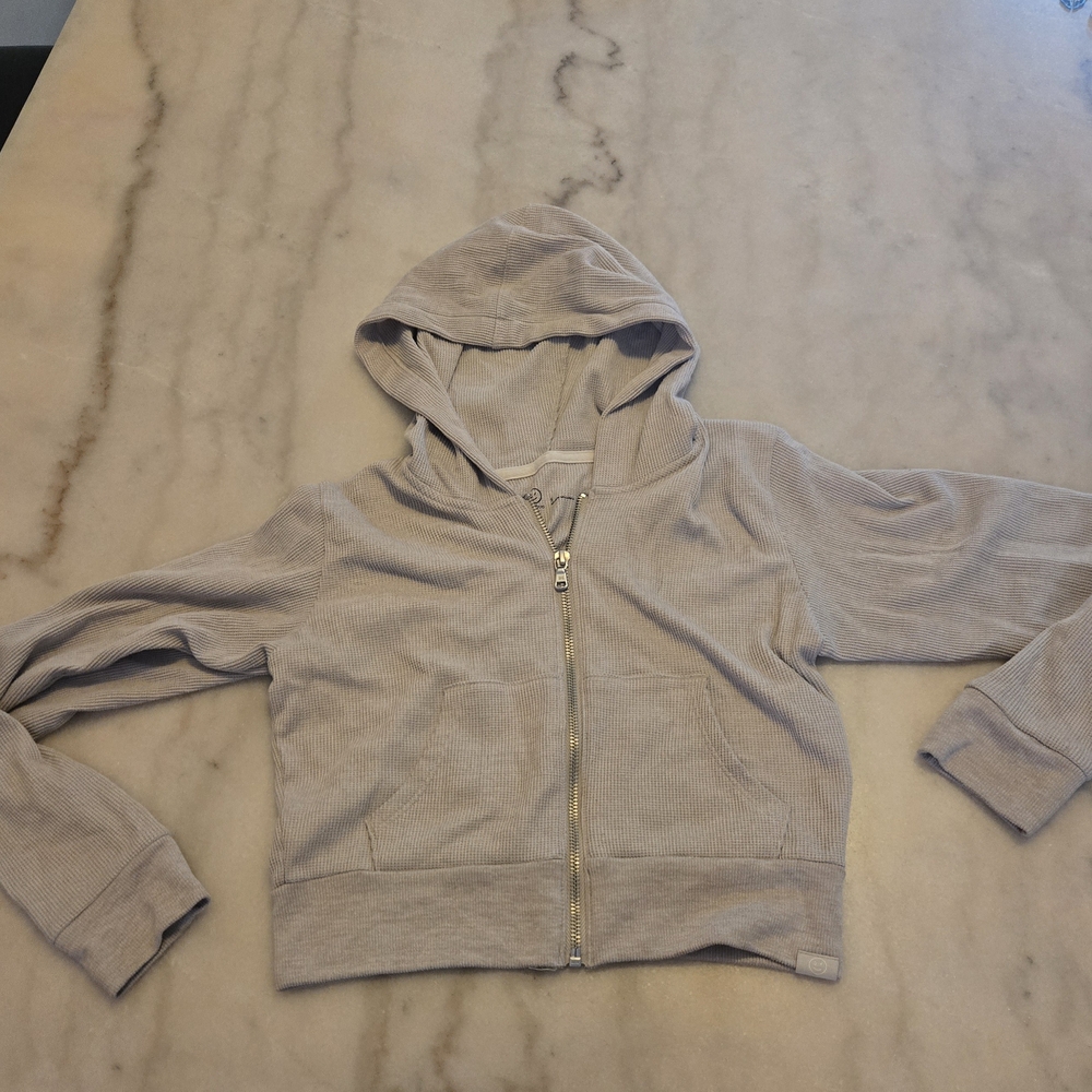 Gilly Hicks Kids Light Tan Hooded Jacket